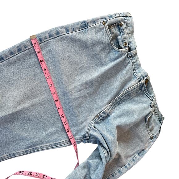 Carhartt Tapered Straight Traditional Fit Denim Jeans Light Wash Blue 40x29 - Picture 14 of 14